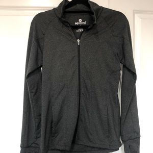 90 Degree Charcoal Gray Zip Up